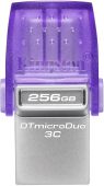 USB накопитель Kingston DataTraveler microDuo 3C USB 3.0 256 ГБ, DTDUO3CG3/256GB