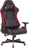Кресло для геймеров A4Tech Bloody GC-990 чёрный, эко.кожа, BLOODY GC-990